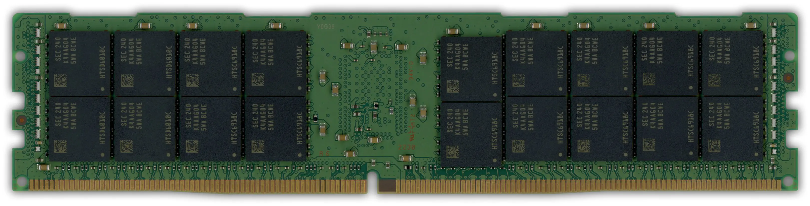 Samsung 64GB RAM-Modul DDR4 3200 MT/s PC4-3200AA-R RDIMM ECC, 4 Stück
